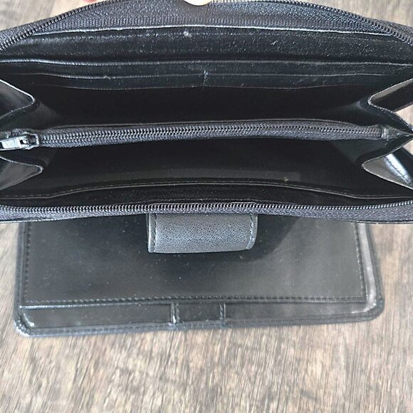 Princess Gardner Black Leather Wallet - Picture 6 of 6